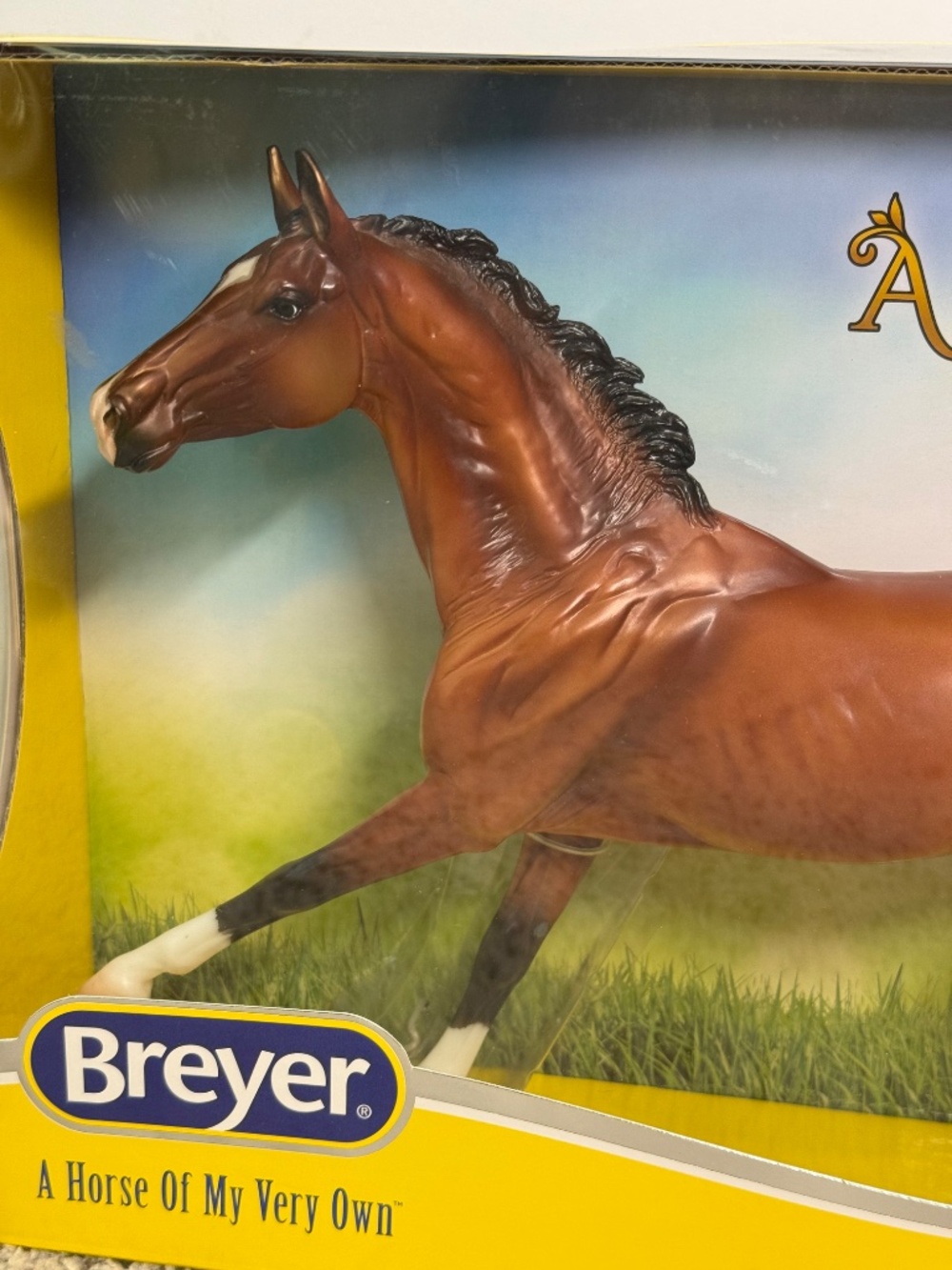 Breyer Adamek bay Akhal-Teke new in box #1861 - Picture 3 of 7